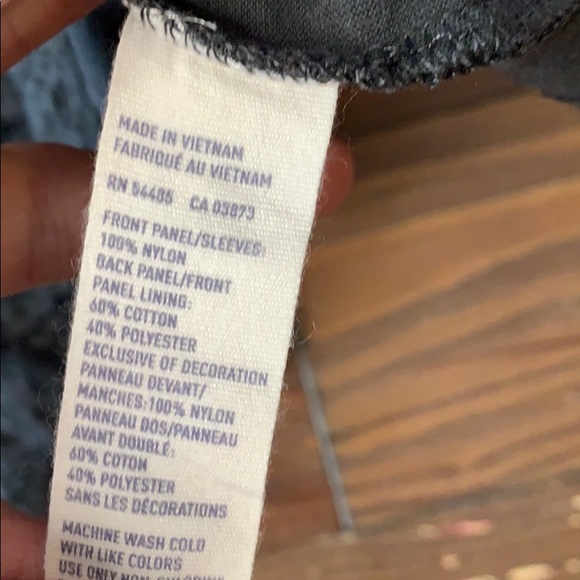 American Eagle gray lace shirt medium - Picture 4 of 5